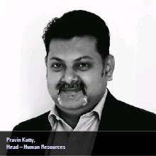 Pravin Kutty, Head - Human Resources